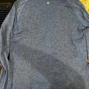 Lululemon blue workout/running  shirt size 12